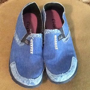 Cushe Blue Tropic Slip-on